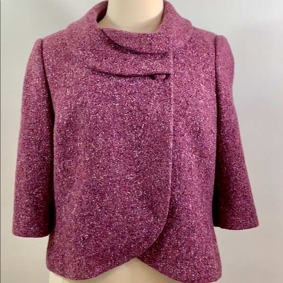 Forth & Towne Jackets & Blazers - Women's Purple Wool Blend Jacket sz 18